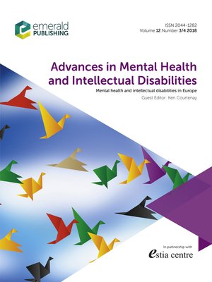cover image of Advances in Mental Health and Intellectual Disabilities, Volume 12, Number 3/4